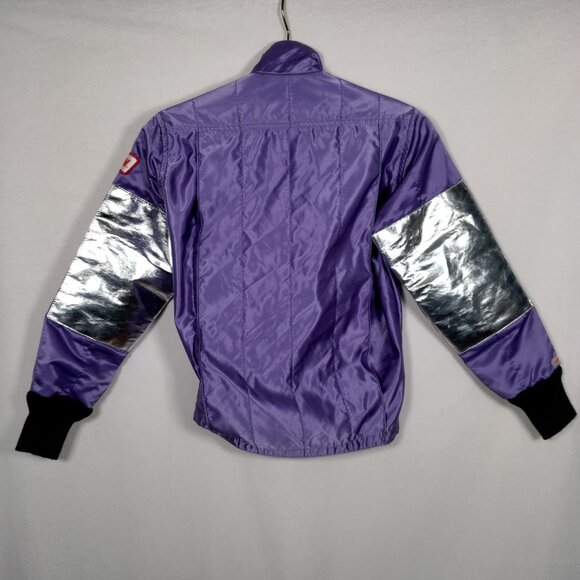 Vintage Simpson Racing Jacket Women Small Purple Double Layer Driving - Picture 2 of 16